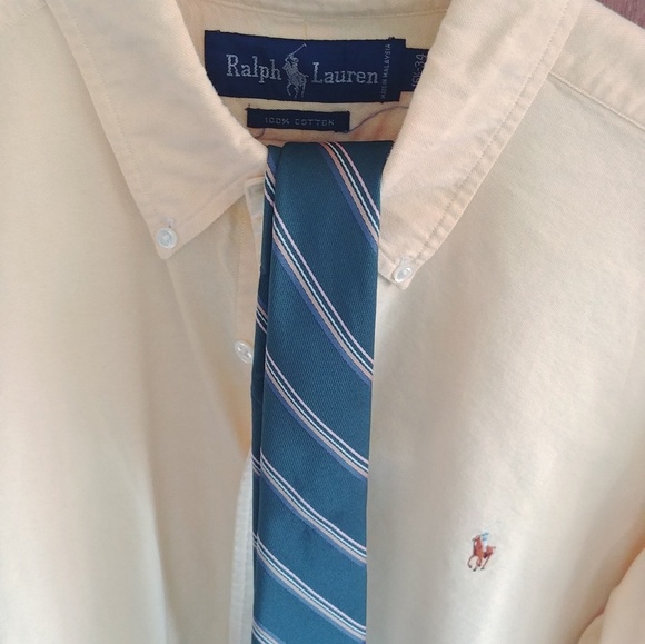 Vintage Polo Ralph Lauren Yellow long sleeve - Picture 2 of 3